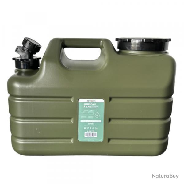 JERRICAN A EAU KAKI 11L + ROBINET