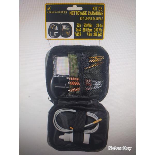 Trousse de nettoyage carabine 22lr au 8x57jrs