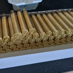78 étuis 7x64mm PPU percutés, utilisés une fois, non désamorcés