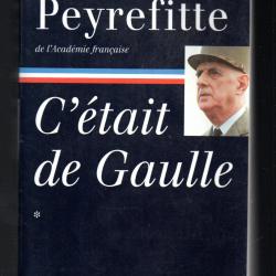 c'était de gaulle vol 1 la france redevient la france alain peyrefitte sursis