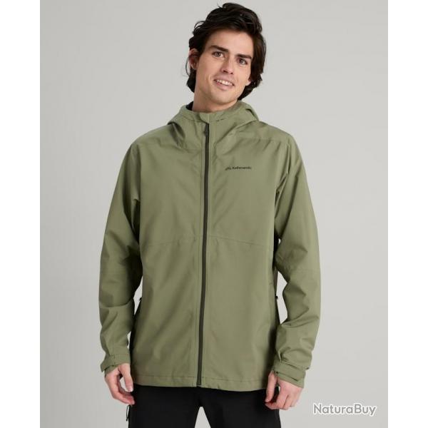 Veste Lgre Impermable Kathmandu "Trailhead stretch 2,5L Men's rain Jacket" L Vert