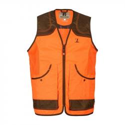 Gilet De Chasse Enfant Savane Orange PERCUSSION