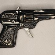 Pistolet à amorces réaliste en métal 8 coups | Jouet enfant sécurisé