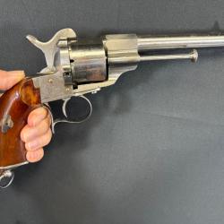 REVOLVER DE MARINE RÉGLEMENTAIRE MODÈLE 1858 système Lefaucheux calibre 12mm à broche