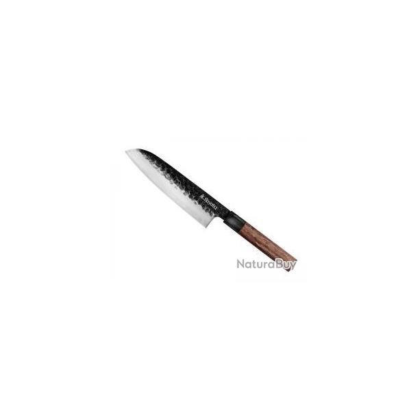 Couteau Santoku Sayuto SEQUOIA SAN MAI lame 17 cm acier 10Cr15CoMoV