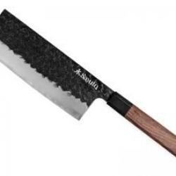 Couteau Nakiri Sayuto SEQUOIA SAN MAI lame 17 cm acier 10Cr15CoMoV