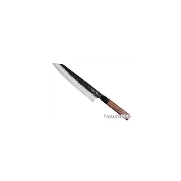 Couteau chef Sayuto SEQUOIA SAN MAI lame 21 cm acier 10Cr15CoMoV