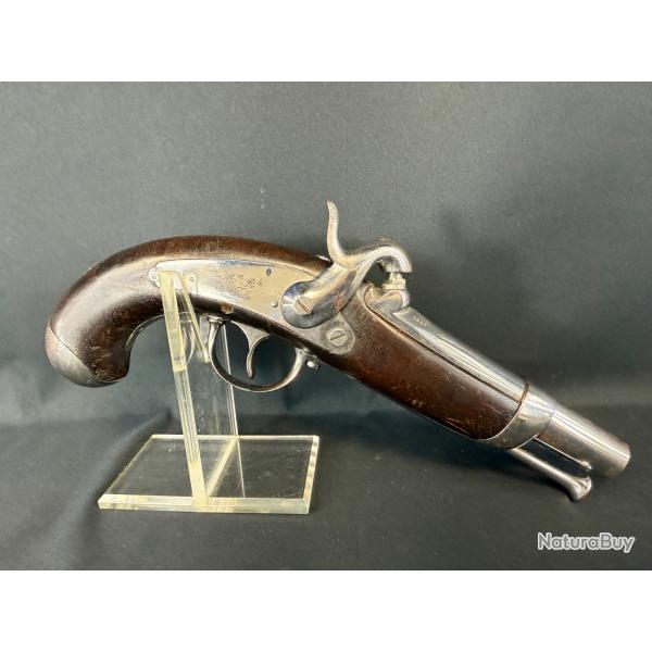 PISTOLET  PERCUSSION DE GENDARMERIE MODLE 1842