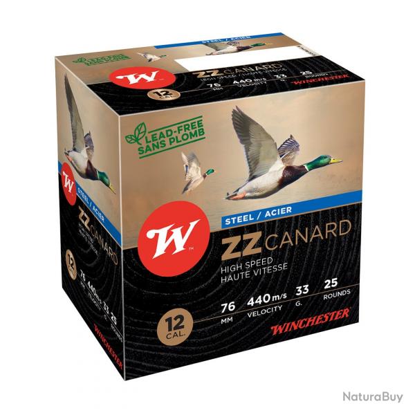 Cartouches Winchester ZZ Canard Cal. 12/76 33g
