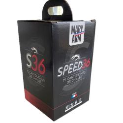 PACK 75 CARTOUCHES MARY ARM SPEED 36 12/70 BOURRE JUPE