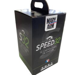 PACK 75 CARTOUCHES MARY ARM SPEED 32 12/70 BOURRE JUPE