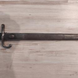 BAIONNETTE ARGENTINE 1908 même matricule