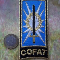 COFAT - Commandement Organismes Formation Armée de Terre écusson collection insigne tissu
