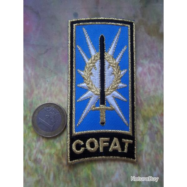 COFAT - Commandement Organismes Formation Armée de Terre écusson collection insigne tissu