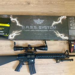 Réplique neuve de M16 A4 ebbr (aeg) Bolt airsoft avec système BRSS