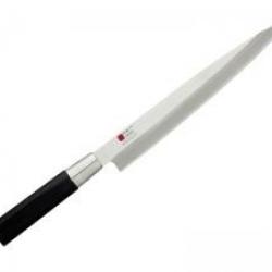Couteau Sekiryu SASHIMI lame 21cm acier inox 420J2 manche en ABS noir