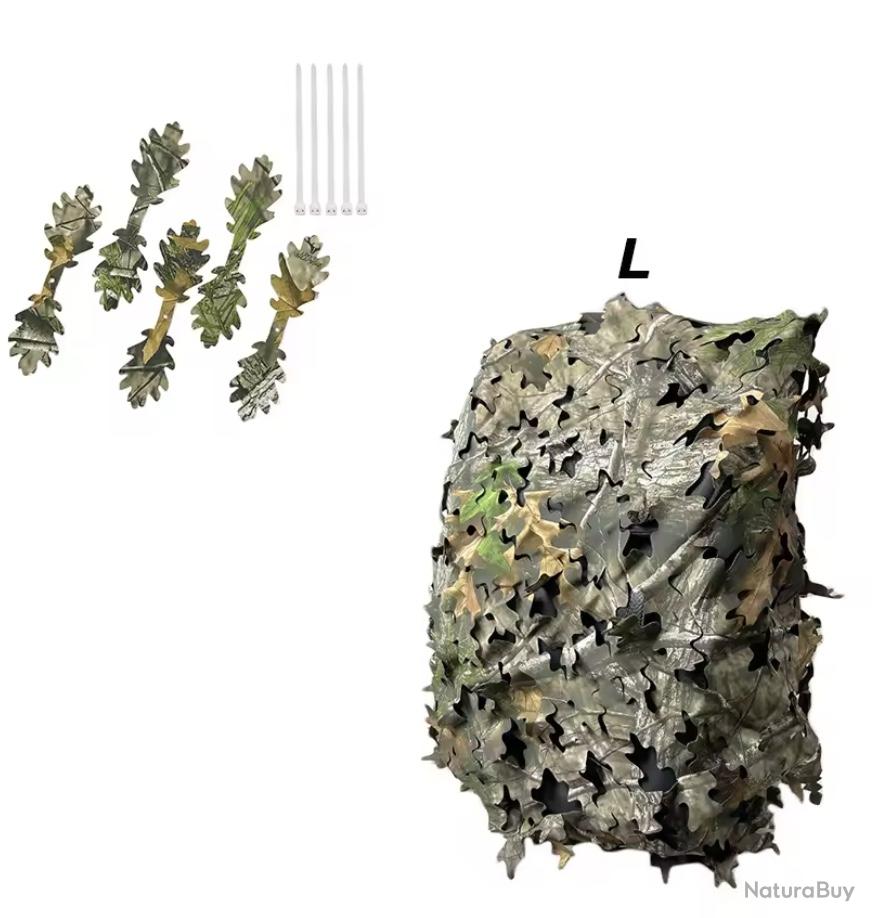 Outdoor Saxx Housse De Sac à Dos Imperméable Camouflage – Protection Pluie, Vent, Poussière, Jusqu'à 60 Cm