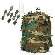 Sac à Dos Style Militaire Tactique 45L Multifonction Escalade Pêche Chasse Randonnée Camouflage