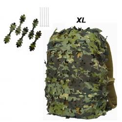 Housse de Sac à Dos 3D Camouflage Feuille - Chasse, Airsoft, Paintball, Outdoor CP XL