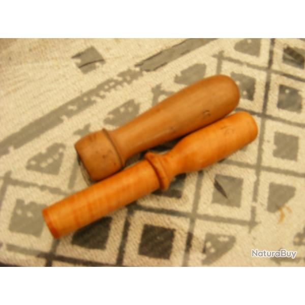 lot 1 lissoir 1 bourroir chasse