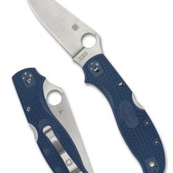 Couteau Spyderco Stretch 2 XL Lightweight Lame Acier CPM-SPY27 Manche FRN Lockback Japan SC258PCBL