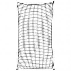 Filet pour remorque avec corde élastique noir 2,7x1,5 m PP