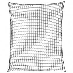 Filet pour remorque avec corde élastique noir 3x2,5 m PP