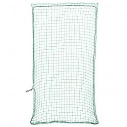 Filet pour remorque avec corde élastique vert 7x3,5 m PP