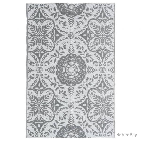 Tapis d'extrieur ARAKIL Gris clair 190x290 cm PP