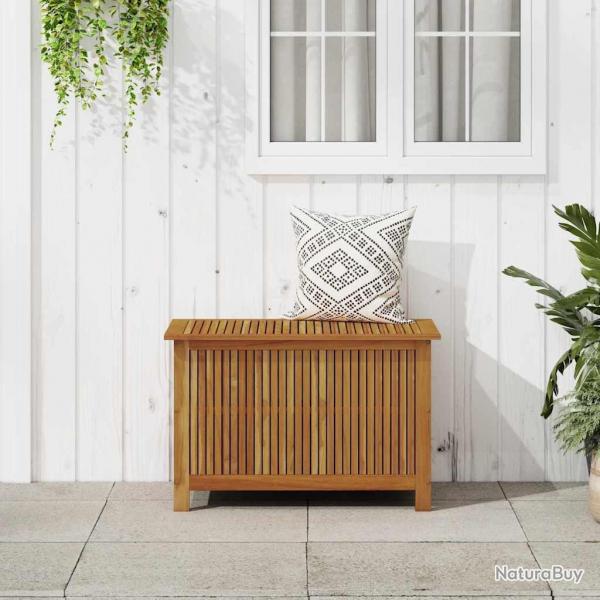 Bote de rangement de jardin 90x50x58 cm bois d'acacia massif