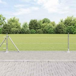 Clôture Hexagonale 0.5x50 m Acier Galvanisé