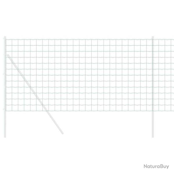 Clture Euro verte 1,4x10 m en acier