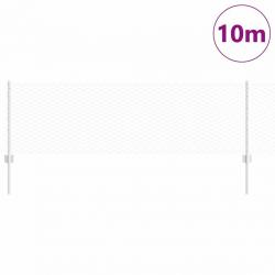 Poteaux de clôture 5 pcs U-Channel 60 cm Acier galvanisé