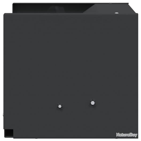 Bote de Pige  Balles Noir 29 x 22 x 20 cm Acier