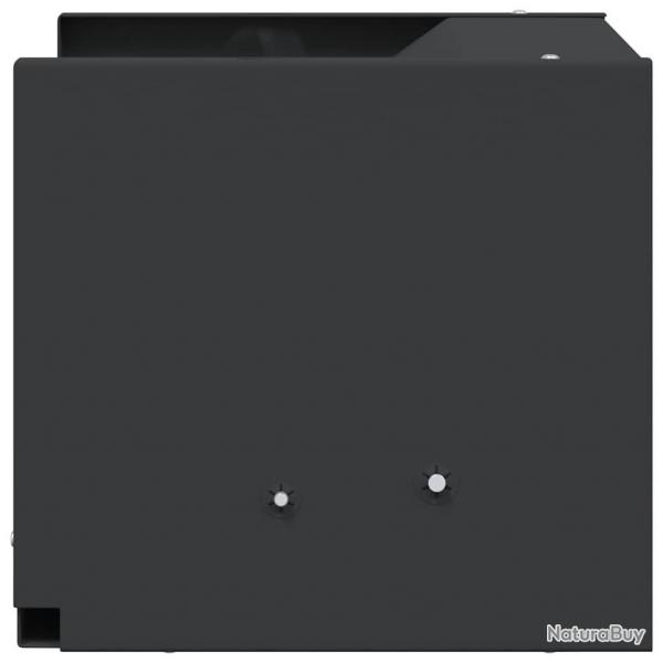 Bote de Pige  Balles Noir 29 x 22 x 20 cm Acier