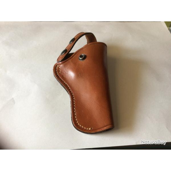 VENDU PAR LE-CUIRASSIER  TRES BEAU HOLSTER CUIR GIL SENTINELLE M29 POUR REVOLVER
