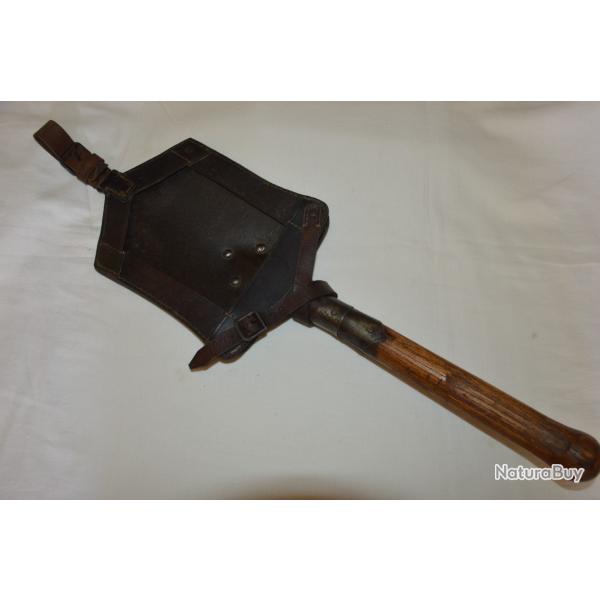 PELLE AUTRICHIENNE 1914/1918-FIELDAUSTRIAN SHOVEL- FELDSPATEN STERREICH 1 WW-GRANDE GUERRE 14/18