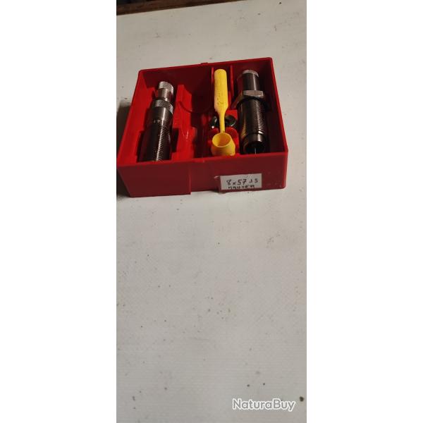 Jeux d'outils de rechargement LEE calibre 8 x 57JS