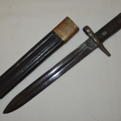 BAIONNETTE VETTERLI Mle 1870 (ITALIE) MODIFIEE 1916-FUSIL VETTERLI VITALI-GRANDE GUERRE 1914/1918