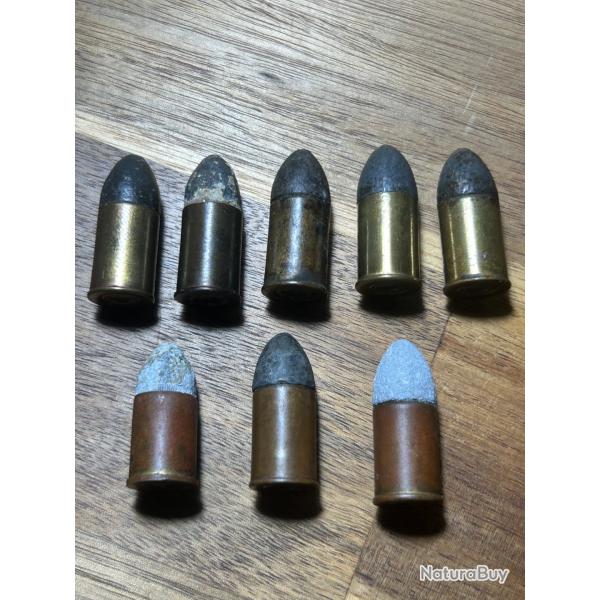 Munitions de collection 12mm Lefaucheux 1870