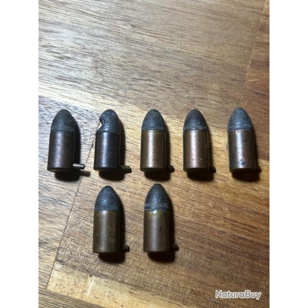 Munitions de collection 9mm  broche