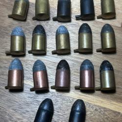 Munitions de collection 12mm à broche