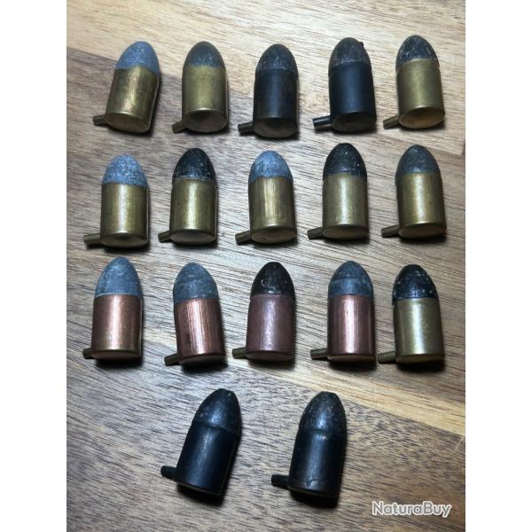 Munitions de collection 12mm  broche