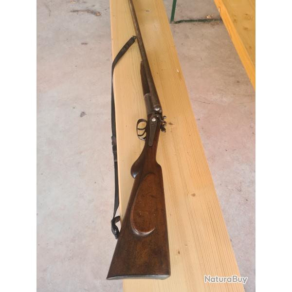 fusil de collection  a chiens