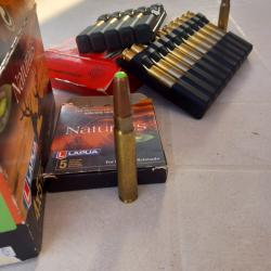lot de balles 9.3x62 lapua et geco