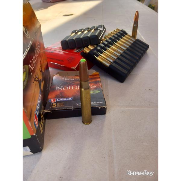 lot de balles 9.3x62 lapua et geco