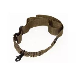 Sangle 1 Point Bungee Tan BO MANUFACTURE - Élastique et Résistante - Confort et Maintien Optimal