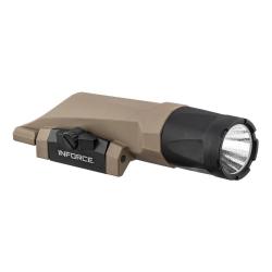 Lampe Tactique Inforce WMLx White IR Gen 3 - Compacte Puissante - Éclairage Blanc et Infrarouge - Po
