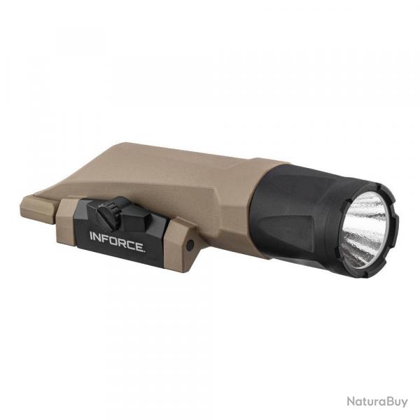 Lampe Tactique Inforce WMLx White IR Gen 3 - Compacte Puissante - clairage Blanc et Infrarouge - Po