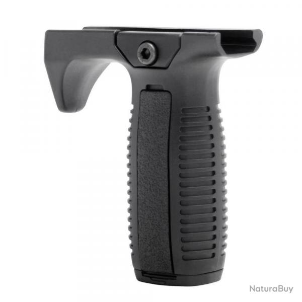 Poigne Verticale Picatinny KRISS avec Handstop Noir - Contrle Optimal - Montage Rapide - Stabilit